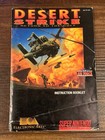 Desert Strike Return To The Gulf Snes Super Nintendo Instruction Manual Only