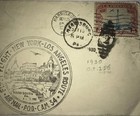 First Air Mail Zeppelin Flight New York-los Angeles 1930