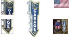 Metal Double-sided Led Sign - Vintage Big Daddy s Garage Wall Decor - 26  X 3 