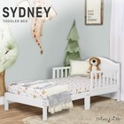  Dream On Me Sydney Toddler Bed In White Greenguard Gold Certified Jpma 