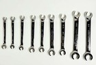 Craftsman 9 Piece Standard And Metric Flare Nut Wrench Set Tool