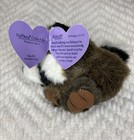 Vintage 1997 Puffkins Collection Swibco Plush W  Tags - Bandit Raccoon