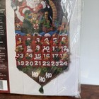Bucilla Must Be Santa Felt Christmas Countdown Advent Calendar Kit 86312 New