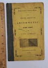 Antique Victorian Math Book Emerson   s North American Arithmetic Part First 1800s