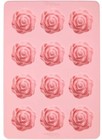 Wilton Rose Silicone Candy Mold 12-cav  For Cupcake Toppers Mints Wedding Roses