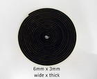 Accordion Bellows Gasket Tape Balgdichtung 3 3 Meters  130   6x3  mm 
