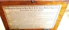 Antique C 1900 Dr  Quack Home Medical Apparatus  W cherry Box 