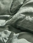 Sage Green Linen Duvet Cover  Stonewashed Duvet Cover  Full Queen Size Duvet Set
