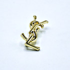 Vintage Gold Yves Saint Laurent Ysl Brooch  Employee Lapel Pin Small