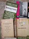 Vintage Opera Libretto   Program Lot 15pc San Francisco   Opera   Ucla Hollywood