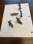 Marx Battleground Dark Gray German Toy Soldiers Vintage 1970s Wwii   Damaged 5
