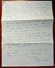 1990 Signed Handwritten Letter By James Baldwin s Ps 24 Teacher Orilla Winfield