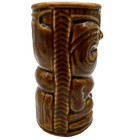 Germaine s Luau Hawaii Tiki Mug Lot 2 Brown 2000 Kc Co  Ltd 6  Tall Gloss