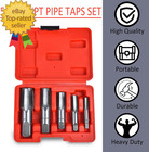 Professional 5 Piece Npt Pipe Tap Set  Carbon Steel Npt Thread Forming Taps And
