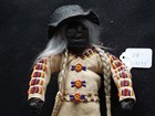 Native American Beaded Leather Doll  Apple Head Indian Doll    Sb-0226 09095