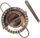 6 Inch Large Dumpling Maker  Stainless Steel Empanda Press Mold