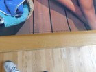 Vintage 1987 Budweiser Beer Label Conscious Poster Swimsuit Girls 28 X 20