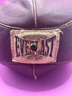 Vintage Everlast Leather Speed Bag Esb9 Burgundy Lace-up Boxing Gym Mid Century
