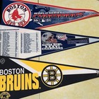 Vintage Boston Teams Pennants  3  30    Bruins patriots red Sox Collectibles