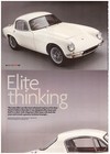 2 Lot Vintage Early Lotus Elite  Multi-page Uk Magazine Articles  Us Mail   3 60