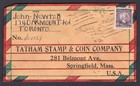 Canada Toronto 1935 Laurier 5c On Advertising Cover To Usa