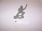 Vintage Unmarked  looks Like Marx  5 -6  Plastic Toy German Soldier - Lot H