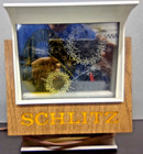 Vintage 1960 s Schlitz Beer Motion Galaxy Starburst Cash Register Sign W box