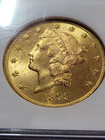      1899-s Liberty Head  20 Gold Double Eagle Ngc Ms64 Unc Bu