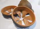 Leather Light Brown Liner Helmet Adrian15  Chinstrap  Corrugated Spacers