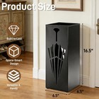 Square Metal Umbrella Stands  Umbrella Holder Rack For Entryway  Canes Walking S