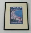  2  Chicago Illinois Central The Road Of Travel Luxury Framed Art
