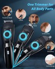 Wahl Usa Stainless Steel Lithium Ion 2 0  Beard Trimmer For Men  Electric Shaver