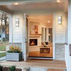 Harriet Porch Lights Outdoor Modern - Ip64 13inch  2 Lamps   White modern 2