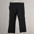 Betabrand Women s Size Xxl Petite Black Nylon Stretch Sailor Bootcut Dress Pant