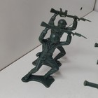 Vintage Tim Mee Toys Us Army Soldiers Jeep Cannon Lot 1960s 42 Figures