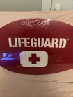 Lifeguard Red 30 Inch Wood Skimboard Model 30 Inch Wood Skim Board Vintage