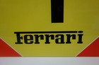 Ferrari Service Wrench Die Cut Rare Enamel Sign 18  High X 18  Wide