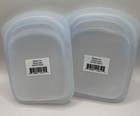 Stasher Silicone Pocket Food Grade Reusable Storage Bags Clear