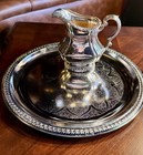 Vintage Gorham Shell And Gadroon 4 Piece Silver Plate Coffee tea Service