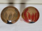Vintage Yamagata Kokeshi Set Of 2 Traditional Japanese Doll Collectible 15 