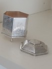 Vintage Sterling Silver Wedding Box