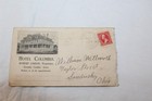 1901 Hand Written Letter Describing How To Decipher W  Cancelled Stamp Antique