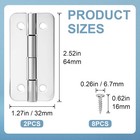 Stainless Steel Cooler Hinges   Screws Replacements For Igloo Cooler Parts Lot