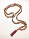 Sandalwood Mala Beads 108 1 8mm Mala Necklace Japa Mala Hand Knotted Tibetan Mal