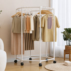 Heavy Duty Clothing Garment Rack Rolling Clothes Organizer 360   Rails Hanging