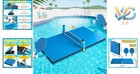 2026 Foldable Pool Table Tennis Set Floating Waterproof High Elasticity