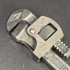 Stillson Walworth Pipe Wrench 8 Heavy Duty Adjustable Usa 8    Vntg Red Handle