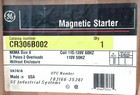 Ge Cr306b002 110 120 V Ac 3 Poles 3 Overloads Nema Size 0 Magnetic Starter