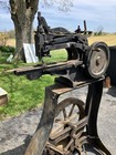 Antique Leather Sewing Machine Landis No  1 Solid Cast Iron Steam Punk Saddles