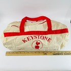 Vintage Pennsylvania Railroad Duffel Bag Keystone Railway Equipment Co Bag 16 